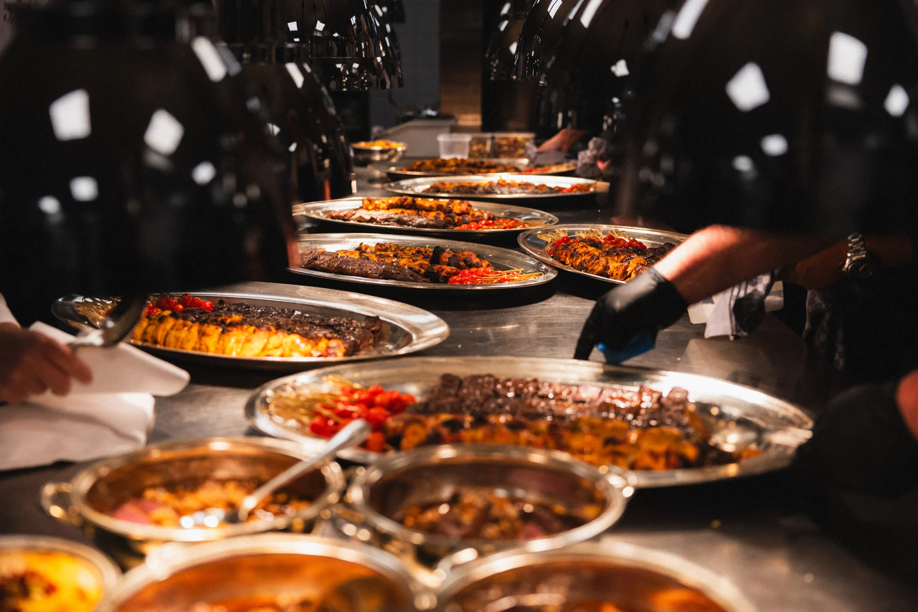 Coup d’État catering, from our restaurant