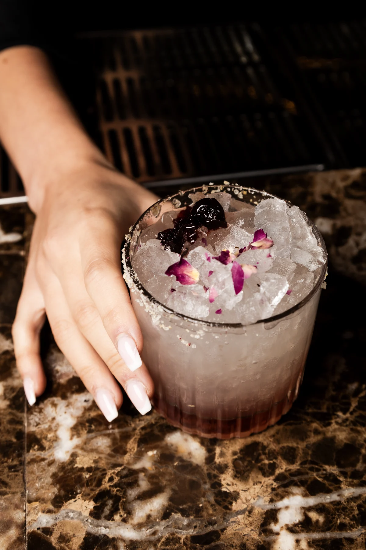 A signature cocktail